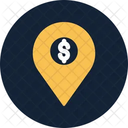 Dollar location  Icon