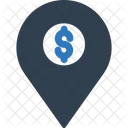 Dollar location  Icon