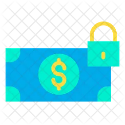 Dollar Lock  Icon