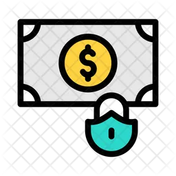 Dollar Lock  Icon