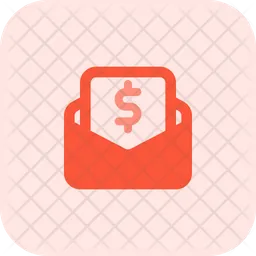 Dollar Mail  Icon