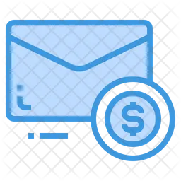 Dollar Mail  Icon