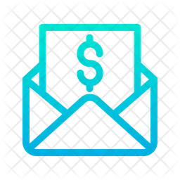 Dollar Message  Icon