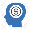 Dollar Mind Head Icon