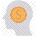 Dollar Mind Idea Icon