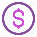 Dollar Minimalistic  Icon