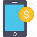Dollar Mobile Earnings Mobile Money Icon