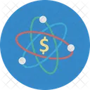 Dollar Molecule Finance Chemistry Financial Alchemy Icon