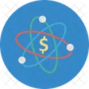 Dollar Molecule Finance Chemistry Financial Alchemy Icon