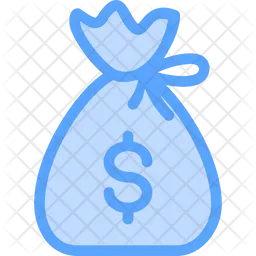 Dollar Money Bag  Icon