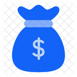 Dollar money bag  Icon