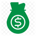Dollar Money Bag  Icon