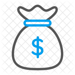 Dollar money bag  Icon