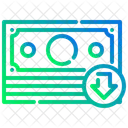 Dollar Money Drop Icon