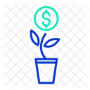 Dollar Money Plant  Icon