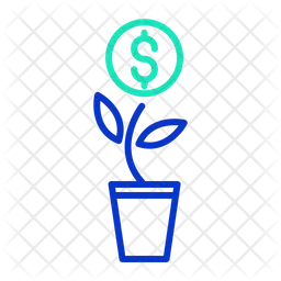 Dollar Money Plant  Icon