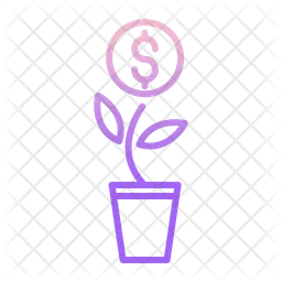 Dollar Money Plant  Icon