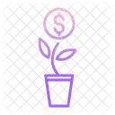 Igrowth Dollar Money Plant Growth Money Icon