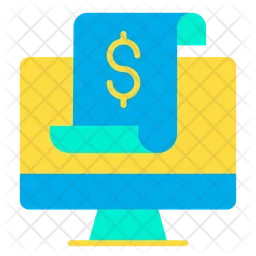 Dollar monitor  Icon