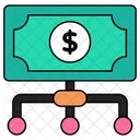 Dollar Network Money Network Financial Network Icon