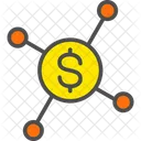 Dollar Network Financial Network Money Network Icon