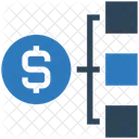 Dollar-Netzwerk  Symbol