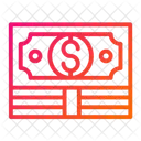 Dollar Note Cash Money Icon