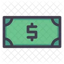 Dollar Note Money Banknote Icon