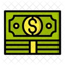 Dollar Note Cash Money Icon