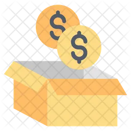Dollar Out Of The Box  Icon