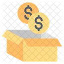 Dollar Out Of The Box  Icon