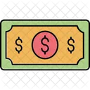 Dollar paper money  Icon