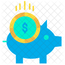 Dollar piggy Icon