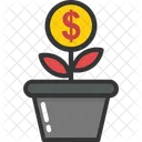 Dollar Plant Business Icon