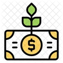 Dollar Plant Money Growth Financial Growth Icon