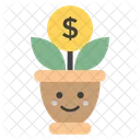 Dollar Plant Money Growth Finance Growth Icon