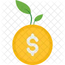 Dollar Plant Investment Money Icon