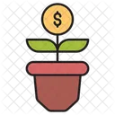 Growth Business Graph Icon