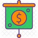 Dollar Presentation  Icon