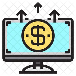 Dollar Price Up  Icon