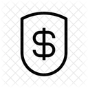 Secure Dollar Protection Icon