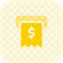 Dollar Receipt Icon