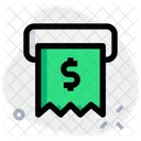 Dollar Receipt Icon