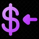 Dollar Receive Icon