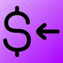 Dollar Receive Icon