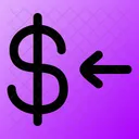 Dollar Receive Icon