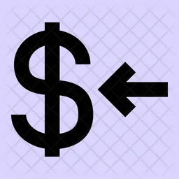 Dollar-receive-  Icon