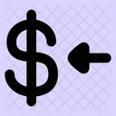 Dollar-receive-  Icon