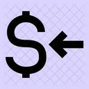 Dollar Receive Icon