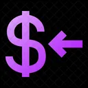 Dollar Receive Icon